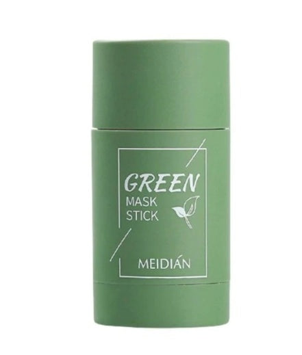 Masque nettoyant au thé vert Stick d'argile Oil Control Anti-Acné Masque d'algues blanchissant Soins de la peau